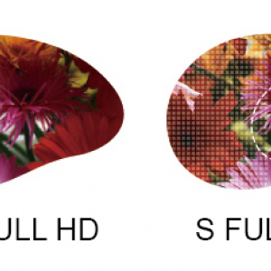 Full HD projekce - 1080 x 1920 pixelů
